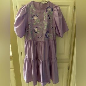 & Other Stories Purple midi dress. Size 2. Great condition.